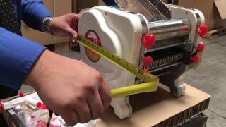 Dough sheeter pizza roller Pasta maker Noodle machine [upl. by Nyahs]