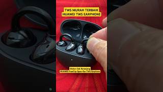 TWS TERBAIK buat OLAHRAGA  Review HUAWEI FreeClip OpenEar TWS Earphone twsmurah [upl. by Ogilvie]