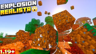 💣Este addon agrega físicas a las explosiones  Minecraft Bedrock 119 [upl. by Starling1]