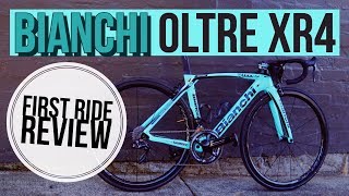 Bianchi Oltre XR4 First Look amp Review [upl. by Doi]