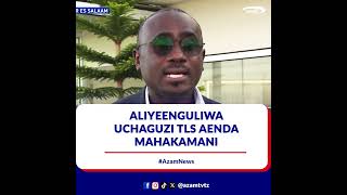 Aliyeenguliwa Uchaguzi TLS aenda mahakamani [upl. by Barbarese]