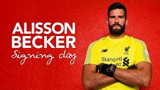 Alisson Beckers first day at LFC  Signing Day Vlog [upl. by Chavaree]