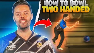 Jason Belmonte Teaches Two Handed Bowling twohandedbowling pba jasonbelmonte stormnation [upl. by Anala]