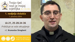 Video lectio divina 1 nedjelja došašća C 1 prosinca 2024 [upl. by Yemarej]