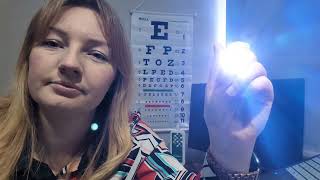 ASMR RP  Very Short Eye ExamTest 🤓 Medical [upl. by Nyladnarb]