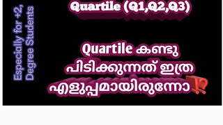 Quartile Q1 Q2 Q3 Quartile in Grouped Data E4economics quartile in Continues data [upl. by Mcmurry]