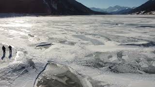 RESCHENSEE ohne Wasser im Winter [upl. by Lorsung]