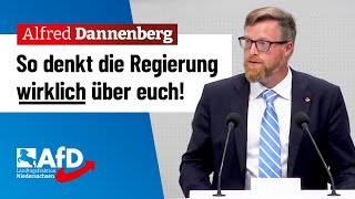 So denkt die Regierung wirklich über euch – Alfred Dannenberg AfD [upl. by Ignatius]