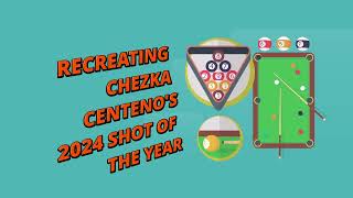 CHEZKA CENTENOS 2024 SHOT OF THE YEAR RECREATION [upl. by Ensoll363]