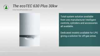 The Vaillant 630 Plus 30kw System Boiler Video Review [upl. by Yrffoeg]