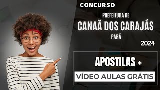 Apostila PREFEITURA DE CANAÃ DOS CARAJÁS PA 2024 Arquiteto [upl. by Anan]