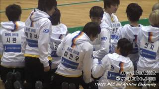 FANCAM 110123 ZEA  Happy for Kwanghees failure [upl. by Alfonse721]