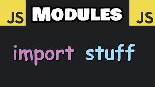 Learn JavaScript ES6 Modules in 6 minutes 🚢 [upl. by Audy]