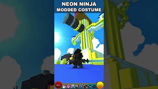 Spires Shinobi Neon Ninja Costume  Trove Mod shorts trove freetoplay mmorpg [upl. by Anyaled734]