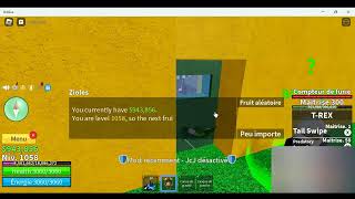 J AI enfin t rex go faire des raids et je fait gagne un graviter bloxfruits roblox france [upl. by Sill569]