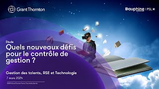 Replay restitution de létude  Quels nouveaux défis pour lavenir du contrôle de gestion [upl. by Bisset]