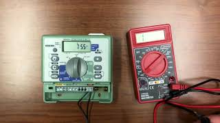 Test timer with multimeter [upl. by Valli]