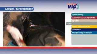 SprayMax  Kratzer Streifschaden [upl. by Eltsirc]