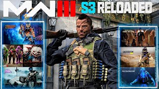 Season 3 Reloaded Bundles Skins Roadmap Modern Warfare 3 amp Warzone [upl. by Ellenar539]