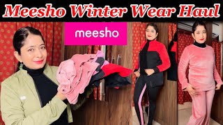 Meesho Winter Wear Haul Night Suits Under 500 Night Suit Haul Affordable Night Suits Jacket Haul [upl. by Suisyola]