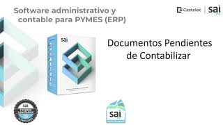 Documentos pendientes de contabilizar en SAI ERP® v17 [upl. by Aikit]