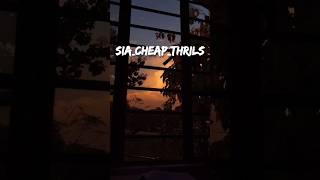 Sia cheap thrills song WhatsApp status short shorts aestheticlyrics [upl. by Shela]