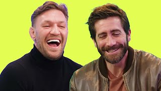 Jake Gyllenhaal amp Conor McGregor Cant Stop LAUGHING While Filming Road House [upl. by Aurelio]