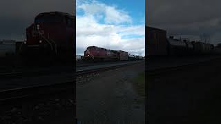 CP 8169 West CPKC 231 Passing By Guelph Junction In Campbellville Ontario 102624 [upl. by Flodnar]