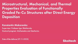 PhD Thesis Defense Konstantin Makarenko [upl. by Aubin]