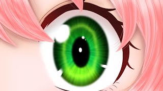 anya forger eye speedpaint [upl. by Omsoc889]