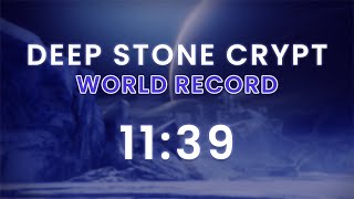 Destiny 2 Deep Stone Crypt World Record in 1139 [upl. by Alakam]