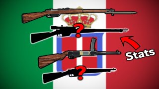 All Italy weapon stats SO FAR in Entrenched [upl. by Bette-Ann263]