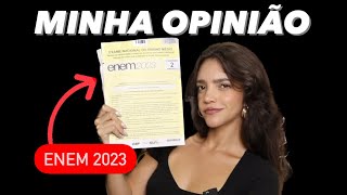 MINHA OPINIÃO SOBRE O ENEM 2023 Débora Aladim [upl. by Michel641]