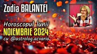 ♎BALANTA 🍂 Horoscop NOIEMBRIE 2024 Subtitrat RO 🍂LIBRA NOVEMBER 2024 HOROSCOPE [upl. by Ydualc]