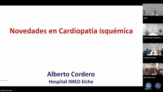 Sesión Clínica Novedades en Cardiopatía isquémica por el doctor Alberto Cordero [upl. by Adnovaj]