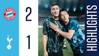 BAYERN MUNICH 21 TOTTENHAM HOTSPUR  HIGHLIGHTS  HEUNGMIN SON amp KIM MINJAE FACEOFF IN SEOUL [upl. by Akinorev]