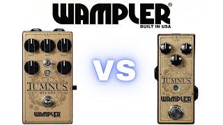 Wampler Tumnus vs Tumnus Deluxe Van Halen  Klon Style Pedals [upl. by Anitsim]