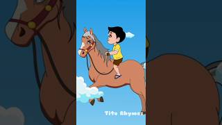 Lakdi Ki Kathi 🐴  Fun Hindi Nursery Rhyme for Kids  Animal Song 🎵 Shorts [upl. by Inaleon]