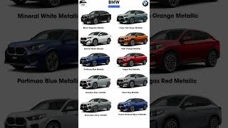 BMW X2 xDRIVE 28i colour options bmwseries carsyouneed x2xdrive28i [upl. by Borman]