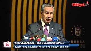 Bülent Arınçtan Adnan Hoca ve Kediciklere sert tepki [upl. by Zachary]