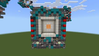 Speedy 6x6 Piston Door Minecraft Bedrock [upl. by Naesal362]