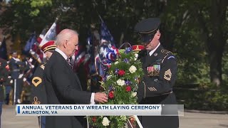 Annual Veterans Day Wreath Laying Ceremony [upl. by Ayotel]