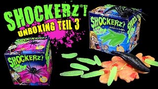 Shockerz® Box  Eklige Leuchtmaden amp Spinne  Unboxing D  Teil 3 [upl. by Randolph]