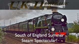 South of England Summer Steam Spectacular [upl. by Yzdnil]