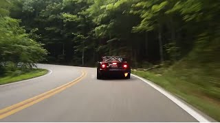 S2000 Chasing Jamies Flaming Miata V20 At Deals Gap [upl. by Euell]