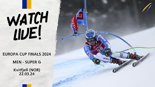 LIVE FIS Alpine Europa Cup Finals March 22  Super G Men in Kvitfjell NOR at 1215 CET [upl. by Ewald]