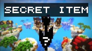 Hive Bedwars Has A Secret Item [upl. by Golanka177]