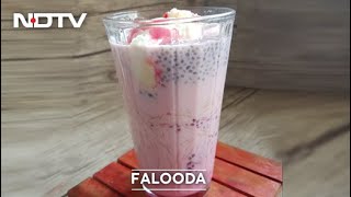 How To Make Falooda  Easy Falooda Recipe Video [upl. by Ontina]