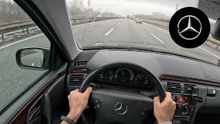 2000 Mercedes E W210 E200 KOMPRESSOR 163 HP  POV Test Drive 1 PampG [upl. by Atinal]