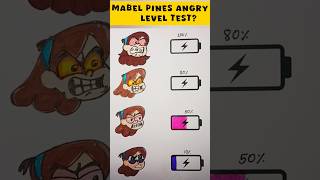 Mabel pines hate level testshortstrendingviralgravityfallsshortvideosytshortsgamingfunart [upl. by Pruchno736]